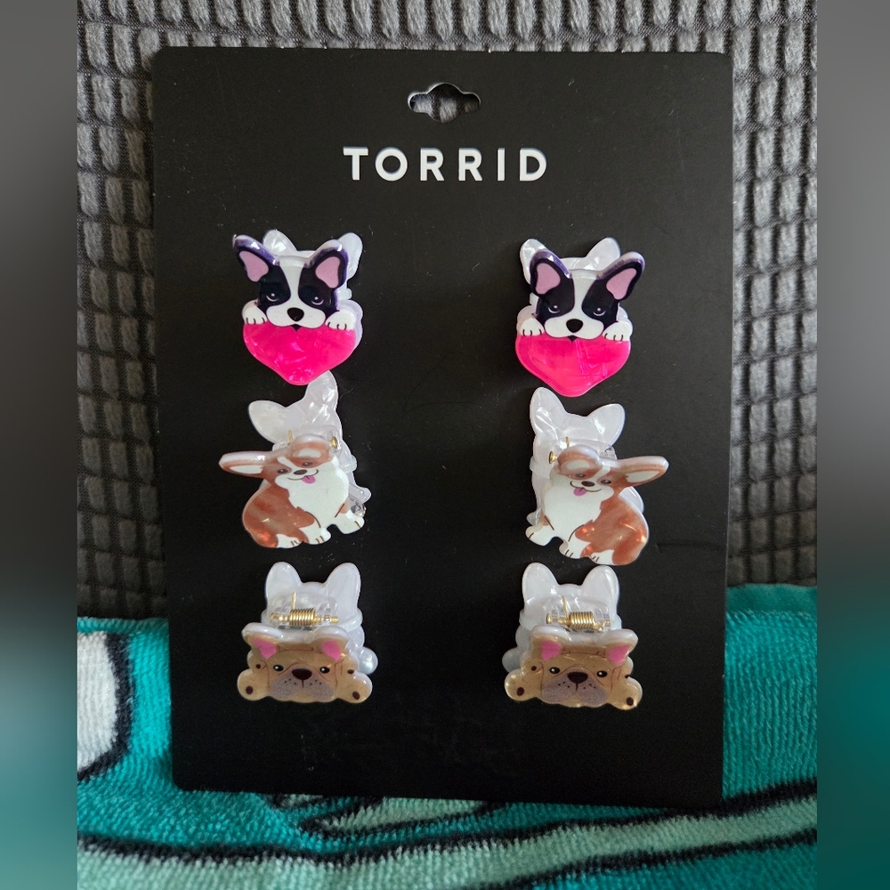 Torrid Be Mine Dog Mini Clip Set - Picture 4 of 5